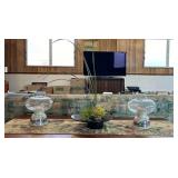 WWW142- Decorative Plant And Candle Holders