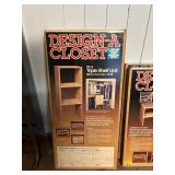 WWW158- Desgin-a-closet Triple Shelf Unit