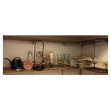 WWW173 Glass Vases, Dried Plant Arrangements, Baskets & More!