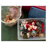 WWW197- Christmas Decor & Cedar Fresh Wood Blocks & Rings