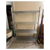 WWW204- (4) Tier Metal Storage Rack