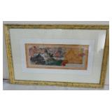 ADC001 a 38" x 24" Framed & Matted O