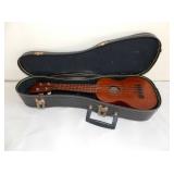 ADC013 Vintage 21" Four-String Ukulele with Inlay