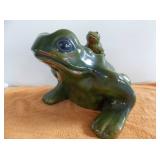 ADC021 Huge Ceramic Frog Figurine