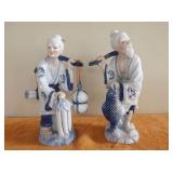 ADC025 Huge Oriental Ceramic Figurines