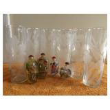 ADC038 Etched Drinking Glasses & Snuff Bottles