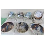 ADC063 Vintage Franklin Mint Collectible Plates