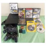 ADC068 Mega PlayStation 2 PS2 System and Games Lot