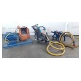 ADC074 Electric Blower, Scabber and Air Target Saw