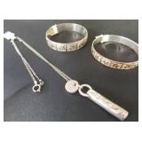 ADC090 Honu Design Hawaiian Bracelet and Necklace