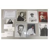 ADC105 Celebrity Autographs Lot #1