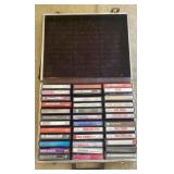 HKC029 Vintage 1980s Music Cassettes w/Case
