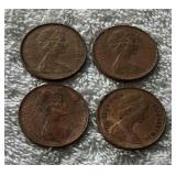 HKC321 ~ Quartet of 1971 Great Britain 2 New Pence Lot