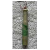 HKC326 ~ Cylindrical Jade Pendant