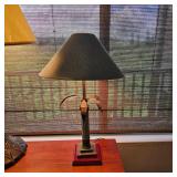 KKF010-Interesting Palm Tree Inspired Table Lamp.