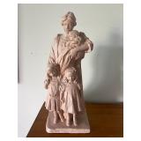 KKF030- Alva Studio 1982 Mother With 3 Children Sculpture 