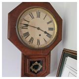 KKF034-Antique Ansonia Clock Co. Wall Clock