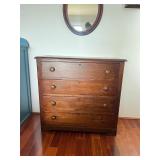 KKF041- (4) Drawer Wooden Dresser