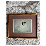 KKF070- Framed Pegge Hopper Print