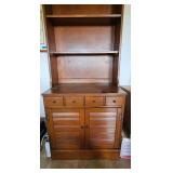 KKF127-Beautiful And Rustic Looking Dresser W/Open Shelf Cupboard/Bookcase