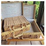 KKF174 - Nested Picnic Baskets 
