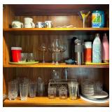 KKF200- Mystery Lot Of Glassware And Bottles 