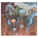 KKF216 Beautiful Decorative and Useful Glassware - Milk Bottles, Coca Cola & More