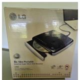 KKF226-LG 8x Slim Portable External Super Multi DVD Rewriter