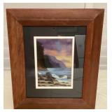 MMF072 Framed Original Scenic Painting On Board