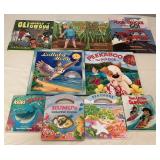 MMF073 Nine Children’s Hawaiian Hardcover Books 