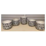 MMF119 Dedham Pottery Reproduction By The Potting Shed Bowls