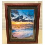 MMF120 Framed Scenic Art Photo Signed