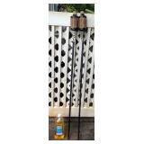 MMF144 Two Tiki Torches & Tiki Torch Fuel