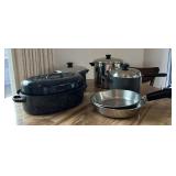 MMM054- Assorted Cooking Pots & Pans