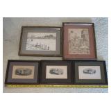 MMM165 Framed Sketches and Prints