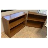 MMM167 Two Low Pressed Wood Shelves