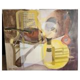 MMM207 Original Painting On Stretched Canvas