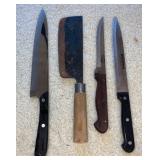 MMM225 Four Kitchen Knives