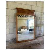MMM244- Wooden Mirror 