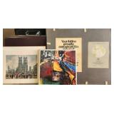 MMM247 Three Vintage Ad Prints Including Aloha Airlines