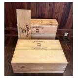 TTT008 Two Wooden Whisky Crates