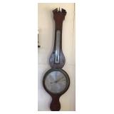 TTT009 Mahogany Banjo Barometer