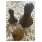 TTT049 Two Poi Pounders and an Ulu Maika Stone