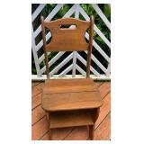 TTT089 Wooden Convertible Chair/Step Stool
