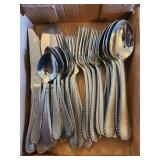 TTT107 Hampton Silversmiths Stainless Steel Flat Ware Set