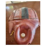 TTT123 Vintage Glory Leather Football Helmet