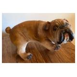 TTT125 Totally Lifelike Resin Bulldog Figure