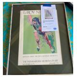 TTT138 Leroy Neiman The Indianapolis Museum Of Art Framed Poster Framed 1972 Olympics