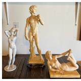 TTT165 Three Nude Figurines 