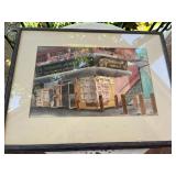 TTT170 Framed Tamashiro Market Print (Original?)